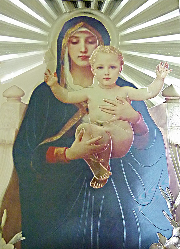 New Mother Mary with Infant Jesus