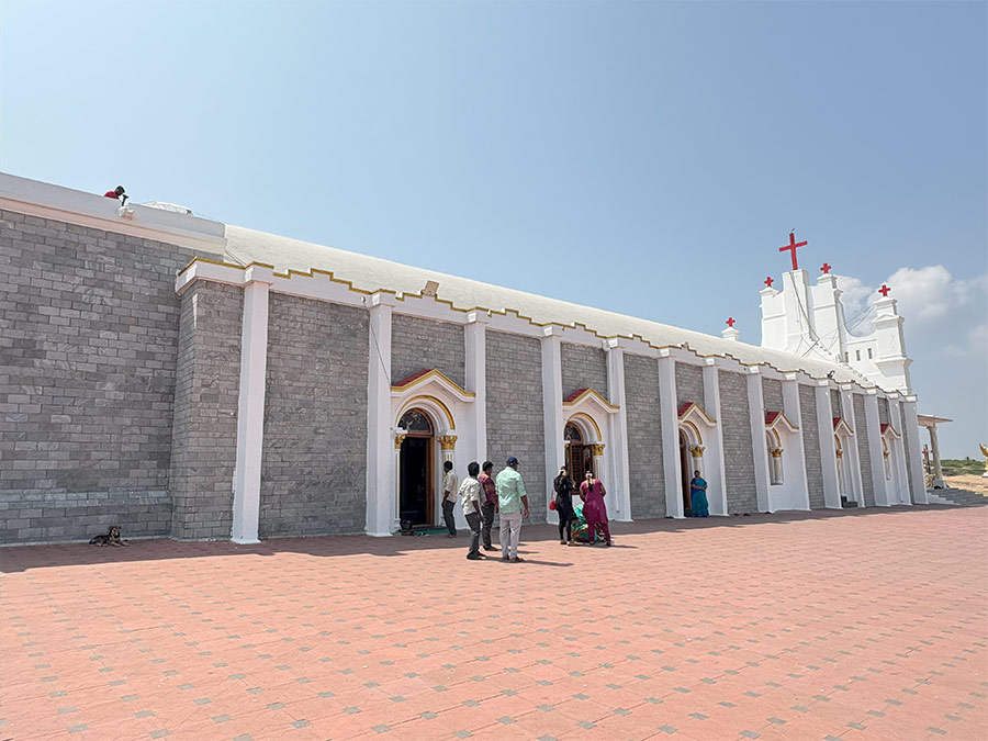 Side View of Holy Cross Church
