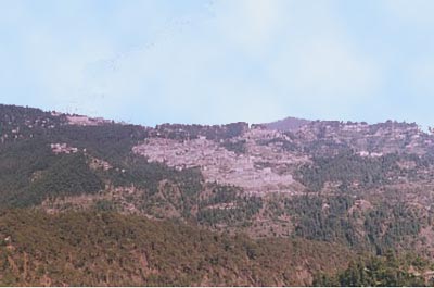 Shimla on a clear day