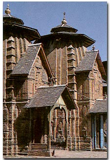 Another finely carved Temple in Chamba