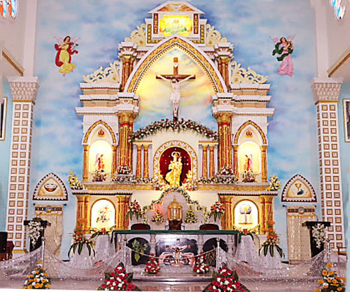 Our Lady of Holy Rosary Basilica Altar