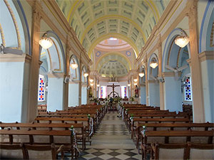 Aisle in the Lady of Angels