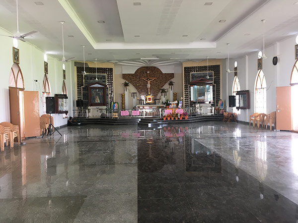 Maria Bambina Church Interior View