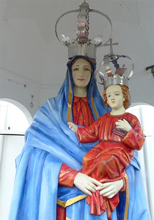 Larger than Life Size Statue of our Lady of Valarpadatha Amma