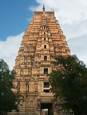 Virupaksha Temple in Hampi